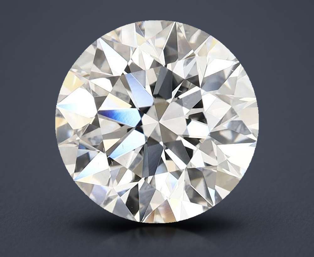 3.74 Carat Round Lab Diamond