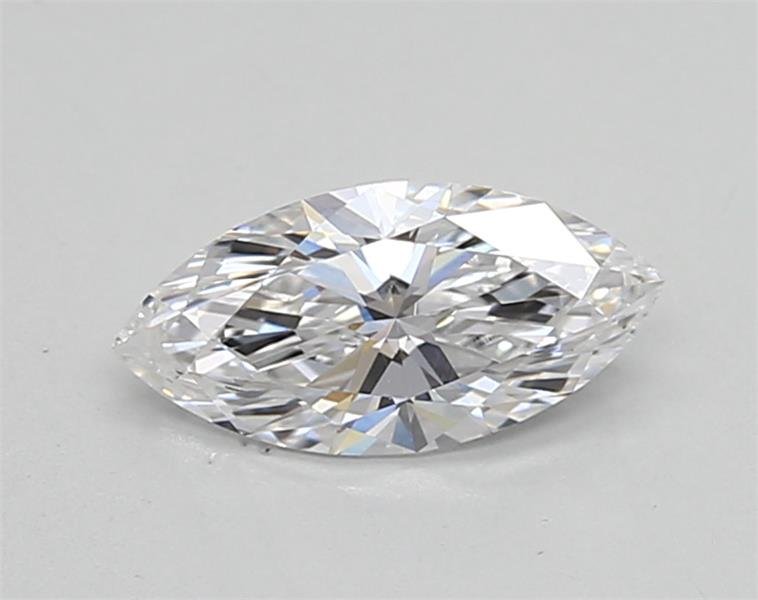 0.61ct D VVS2 Rare Carat Ideal Cut Marquise Lab Grown Diamond