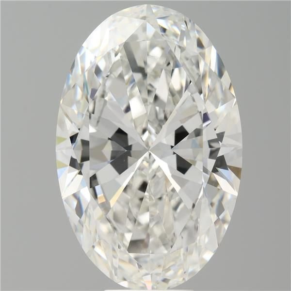 11.08ct F VVS2 Rare Carat Ideal Cut Oval Lab Grown Diamond