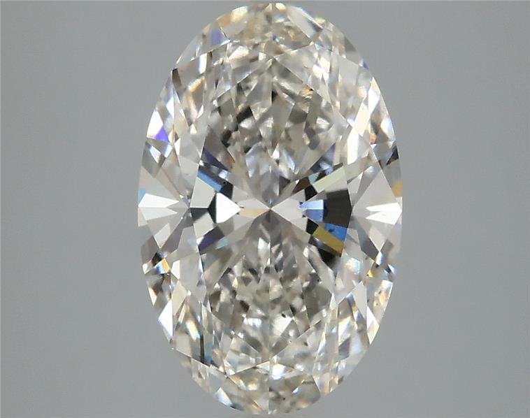 2.75ct H VS2 Rare Carat Ideal Cut Oval Lab Grown Diamond