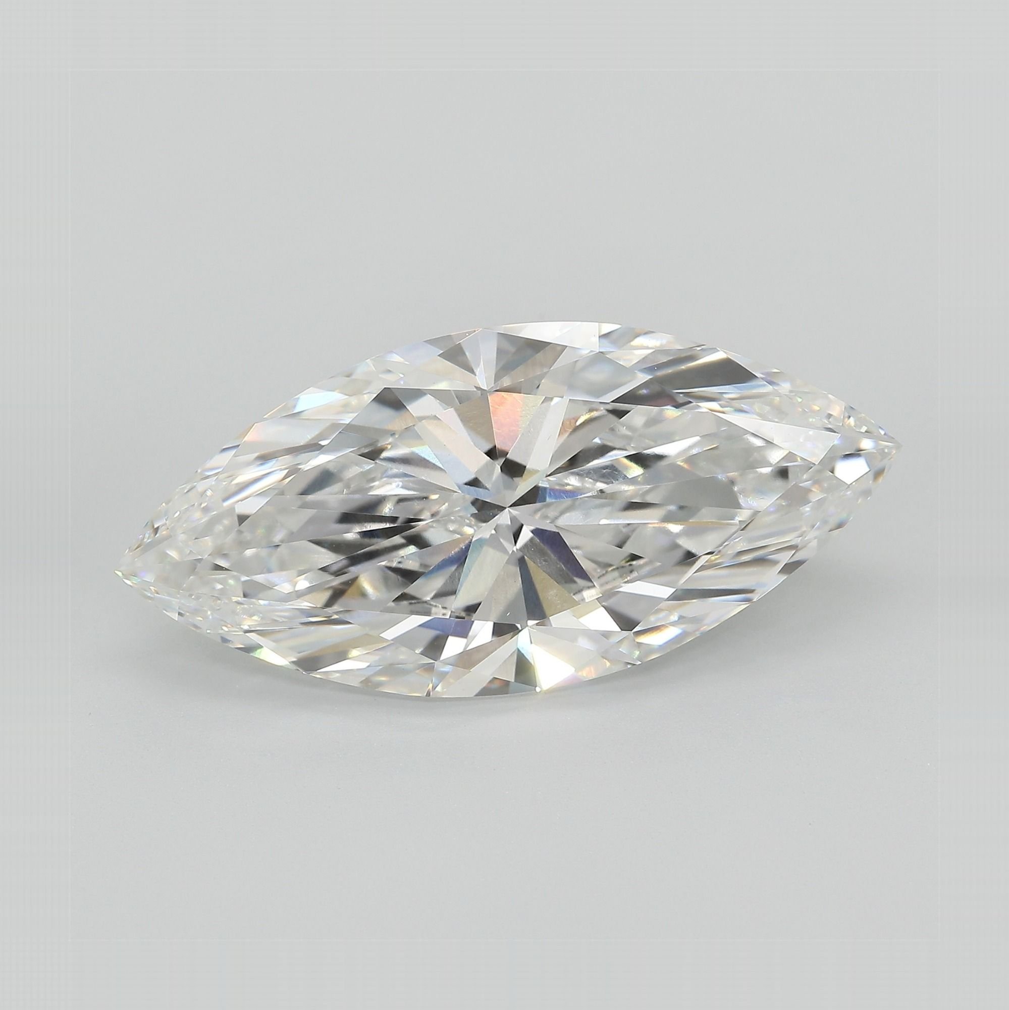 13.72ct E VVS2 Rare Carat Ideal Cut Marquise Lab Grown Diamond