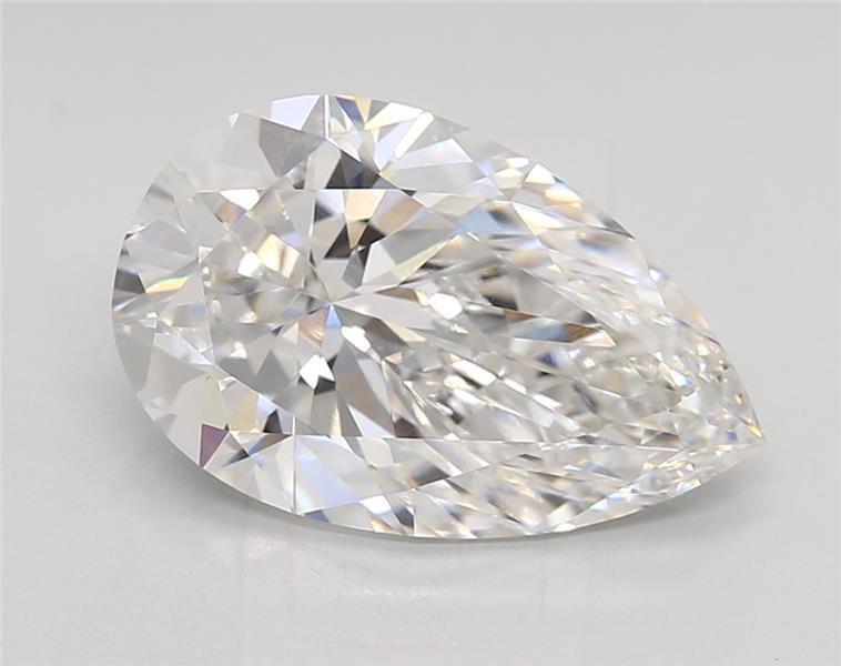 4.37 Carat Pear Lab Diamond