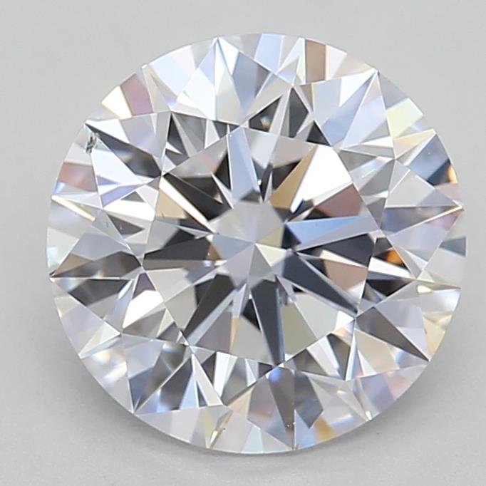 2.07ct D VS2 Rare Carat Ideal Cut Round Lab Grown Diamond