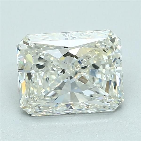 2.51ct K SI2 Rare Carat Ideal Cut Radiant Diamond