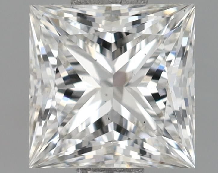 0.97ct G VS2 Rare Carat Ideal Cut Princess Lab Grown Diamond