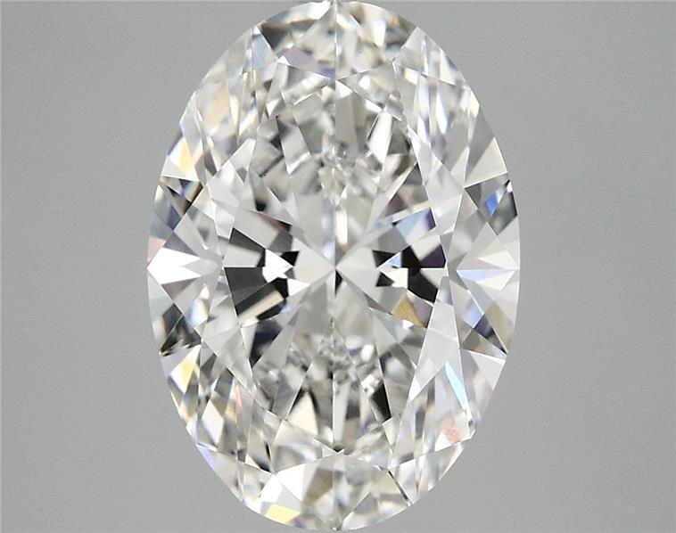 3.91 Carat Oval Lab Diamond