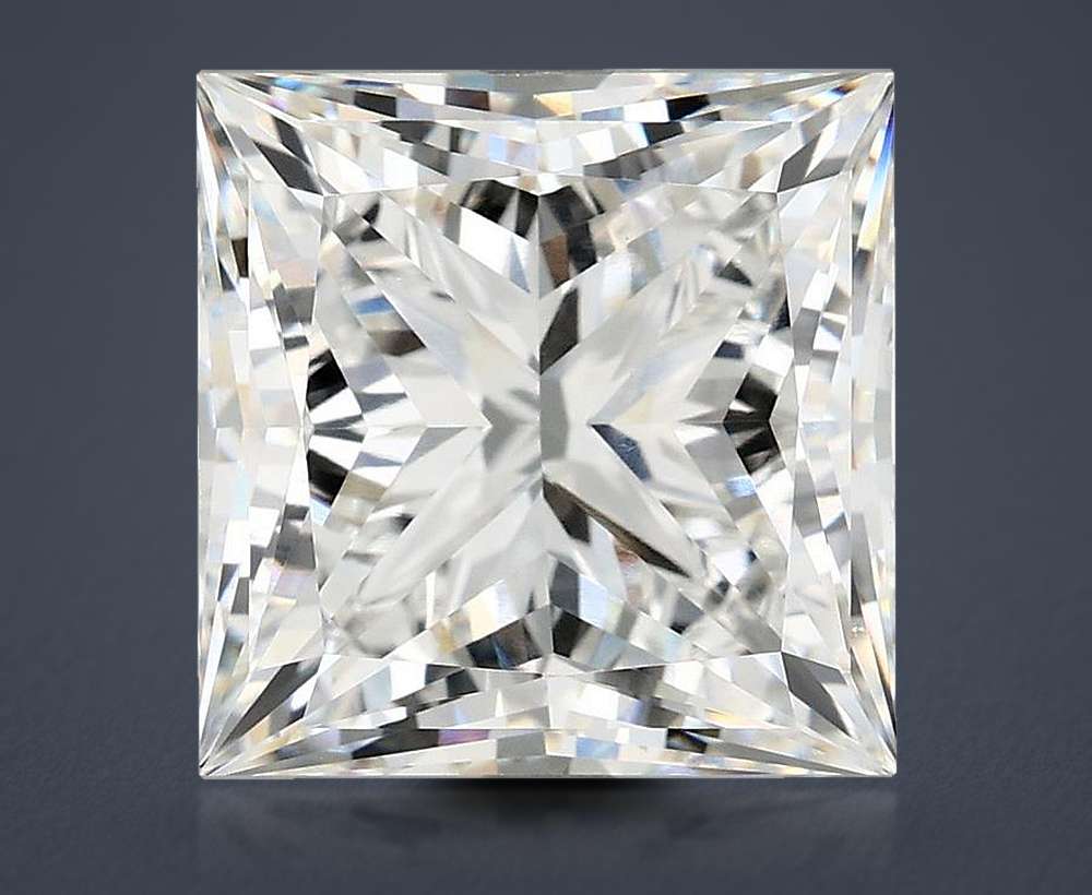 6.75 Carat Princess Lab Diamond
