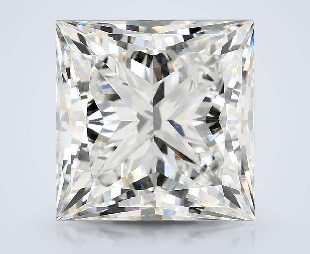 6.75 Carat Princess Lab Diamond