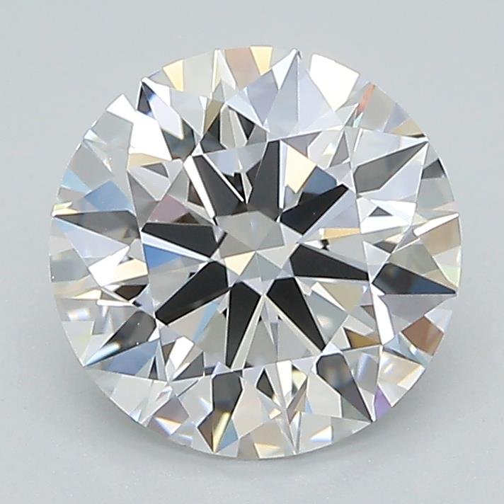 2.09ct D VVS1 Rare Carat Ideal Cut Round Lab Grown Diamond