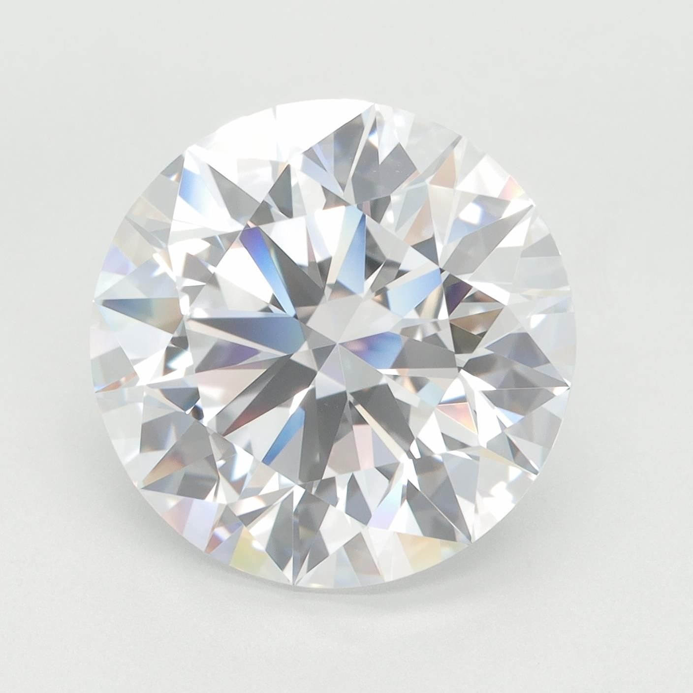 8.28ct D VVS1 Rare Carat Ideal Cut Round Lab Grown Diamond