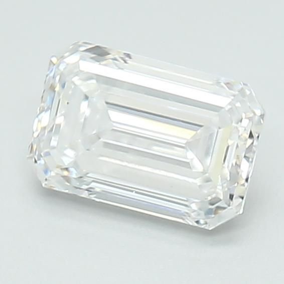 1.01ct D VS1 Rare Carat Ideal Cut Emerald Lab Grown Diamond