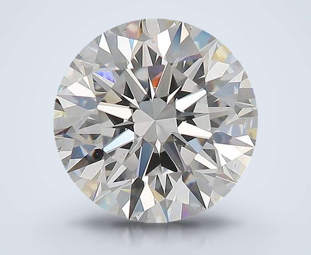 2.42 Carat Round Natural Diamond