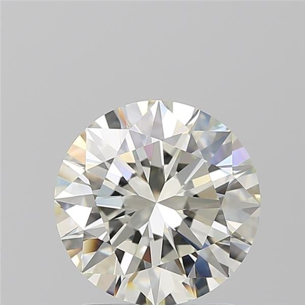 2.01ct K VVS1 Rare Carat Ideal Cut Round Diamond
