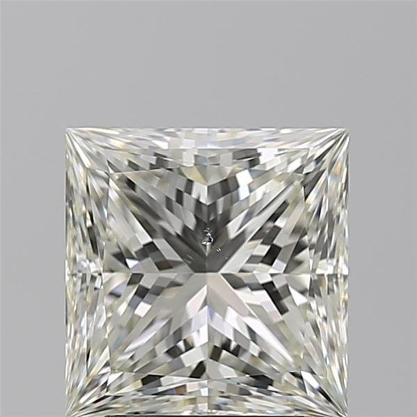 3.11ct J SI1 Rare Carat Ideal Cut Princess Diamond