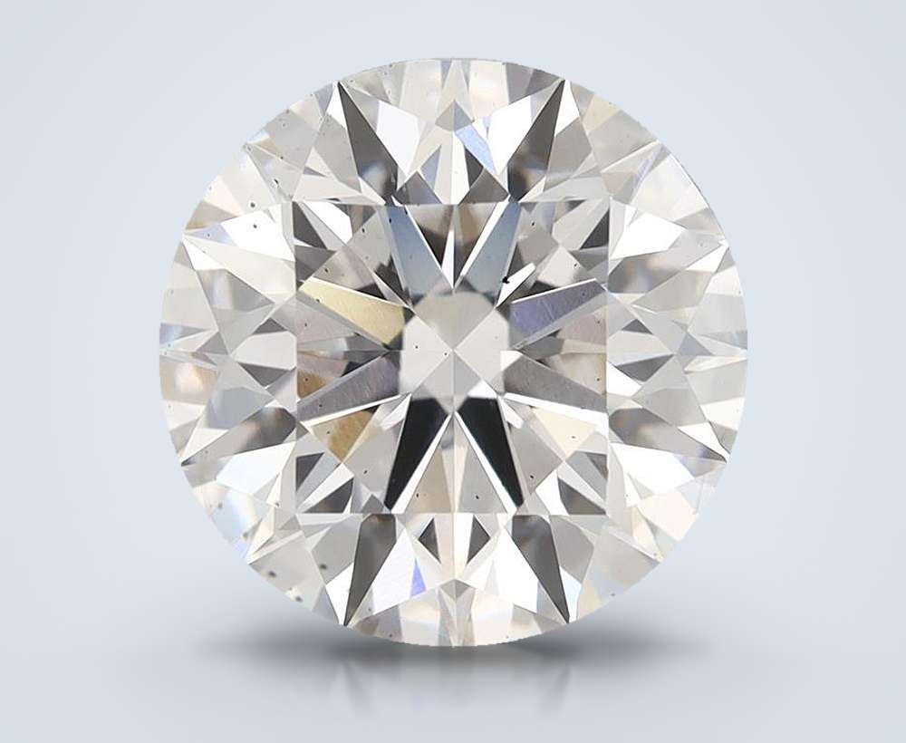 5.51 Carat Round Lab Diamond