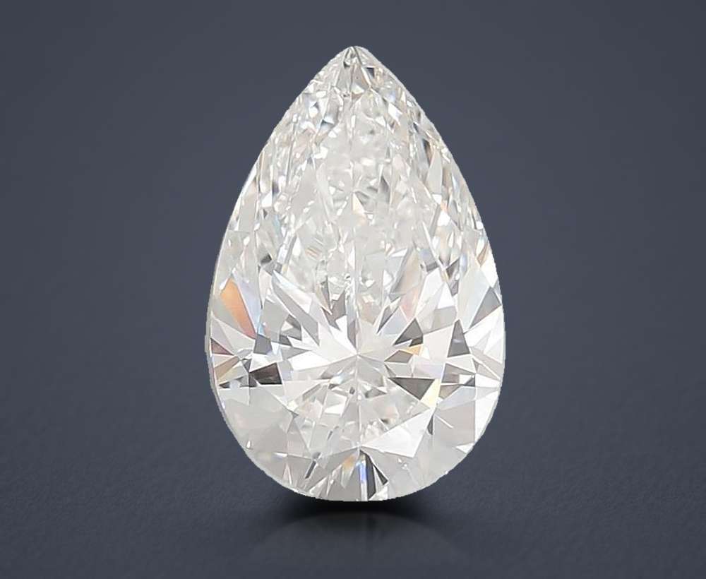 4.50 Carat Pear Lab Diamond