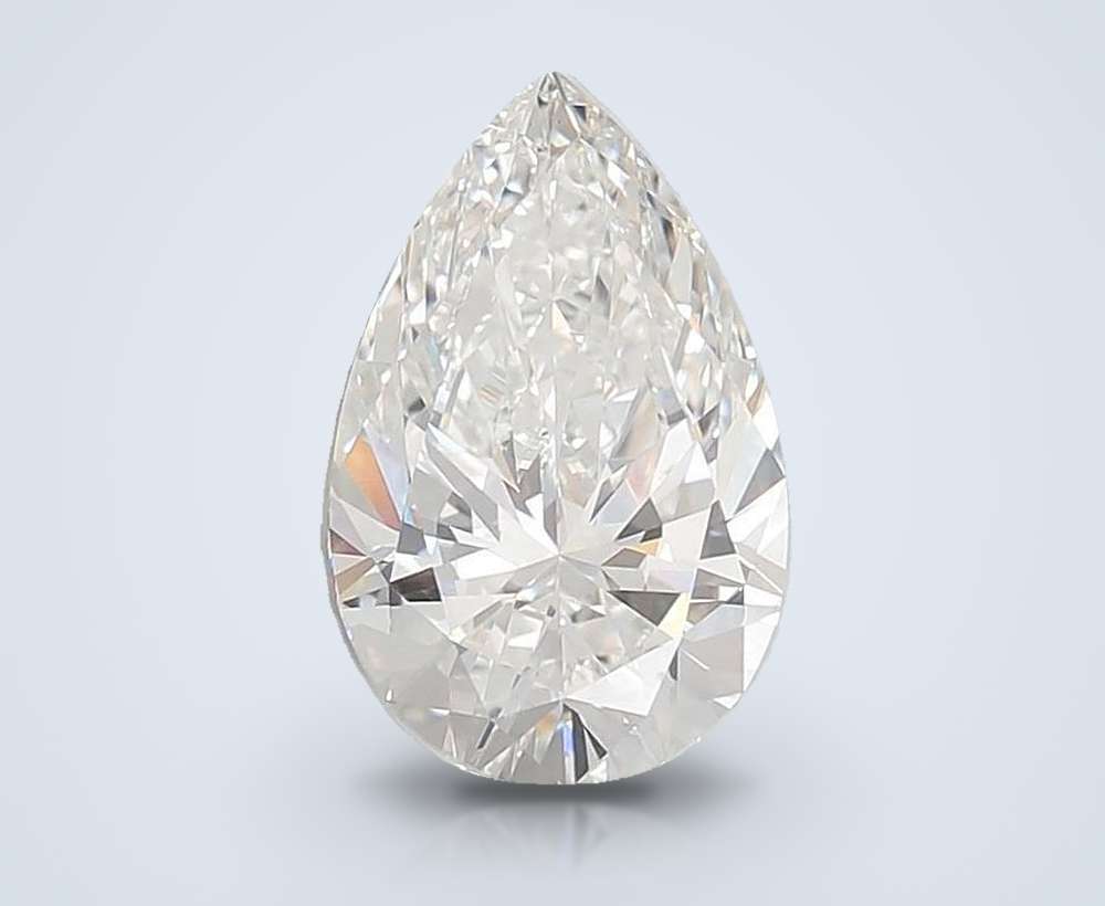 4.50 Carat Pear Lab Diamond