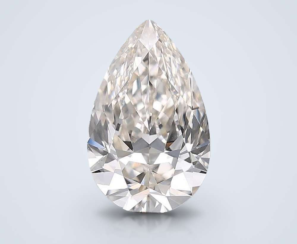 0.81 Carat Pear Natural Diamond