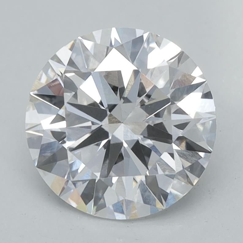 1.24ct E VVS2 Rare Carat Ideal Cut Round Lab Grown Diamond