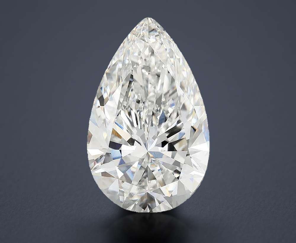 10.51 Carat Pear Lab Diamond