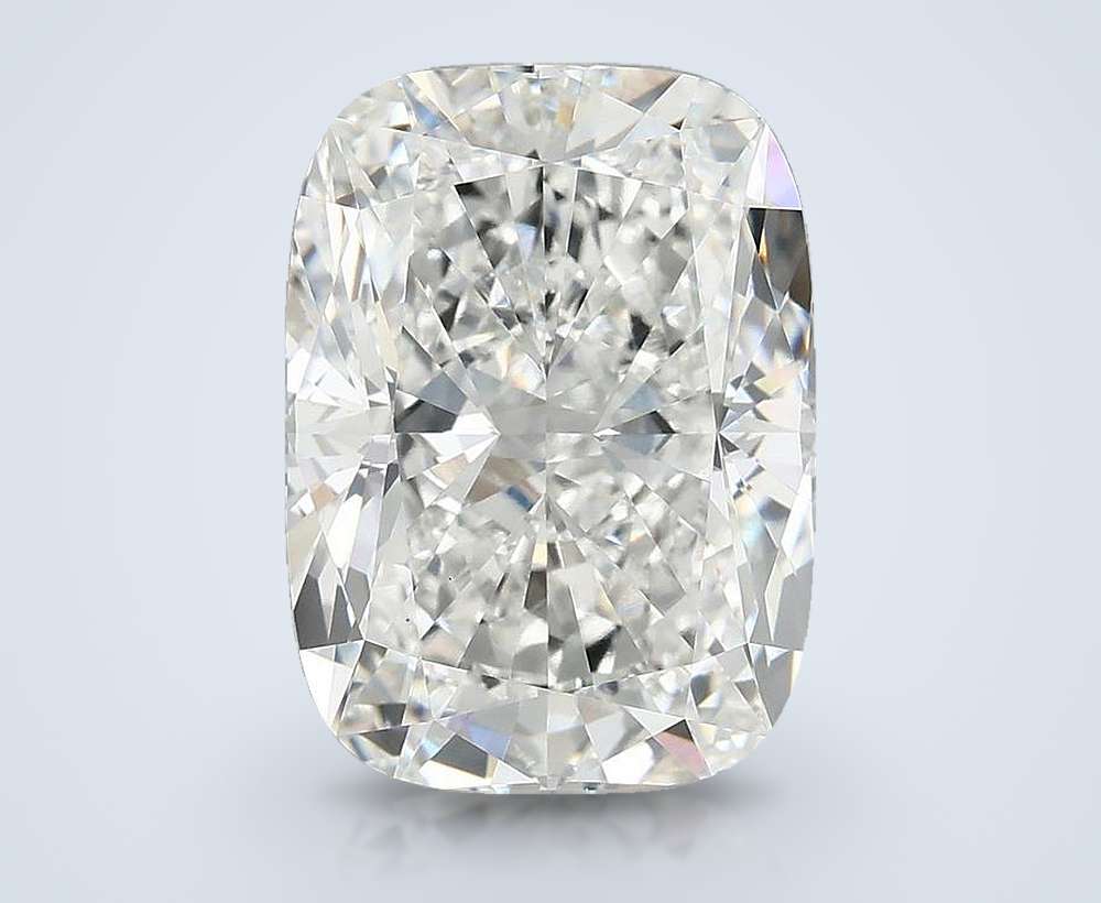 6.58 Carat Cushion Lab Diamond