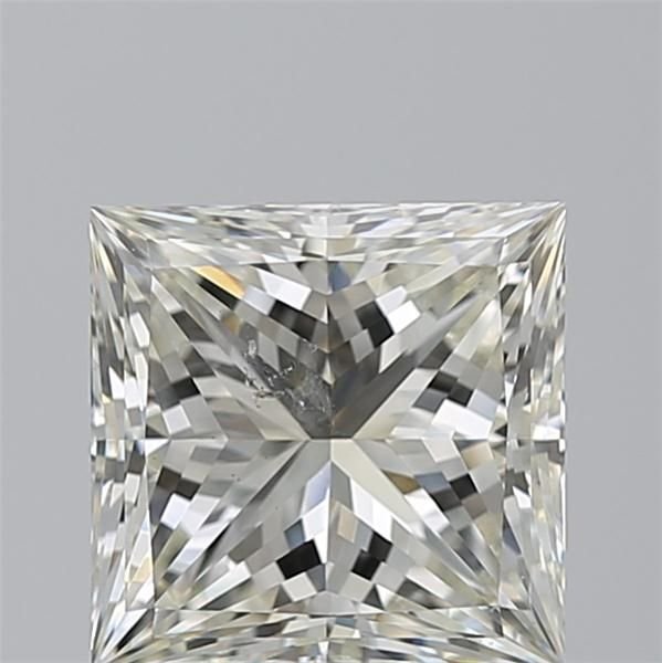 3.06ct I SI1 Rare Carat Ideal Cut Princess Diamond