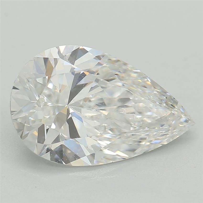 1.59ct E VS1 Rare Carat Ideal Cut Pear Lab Grown Diamond