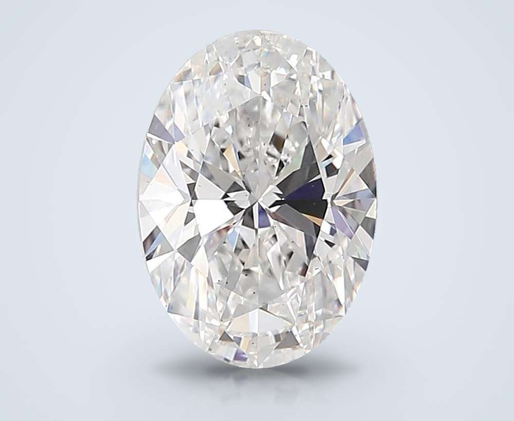 3.52 Carat Oval Lab Diamond