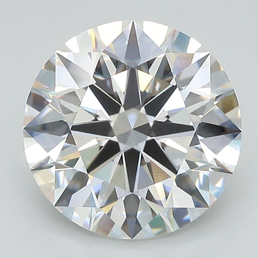 3.93ct D VS1 Rare Carat Ideal Cut Round Lab Grown Diamond