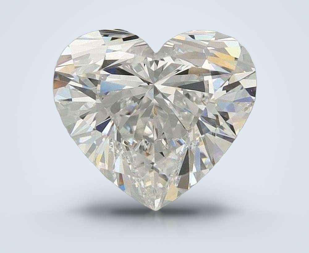 2.82 Carat Heart Lab Diamond
