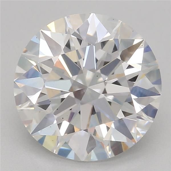 2.04ct E VS2 Rare Carat Ideal Cut Round Lab Grown Diamond
