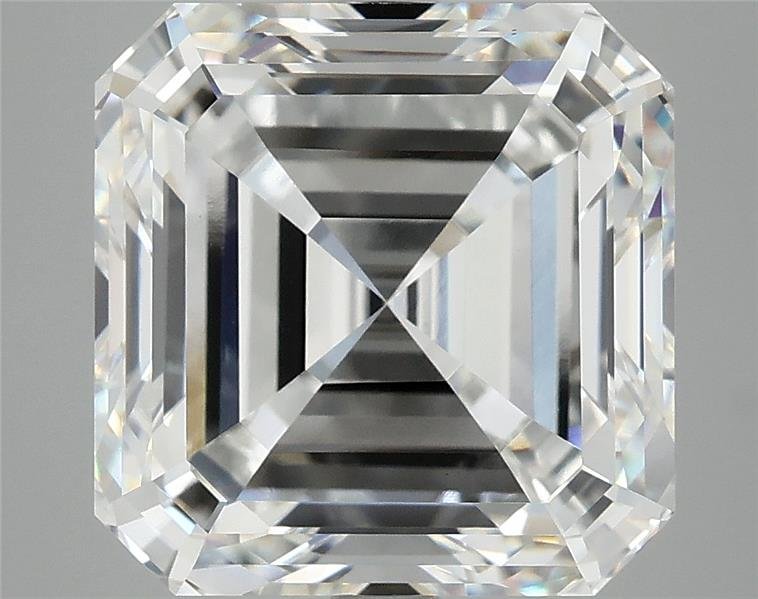 7.10ct F VVS2 Excellent Cut Asscher Lab Grown Diamond