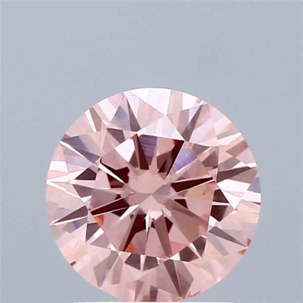 1.57 Ct. Fancy Intense Pink Round Lab Diamond