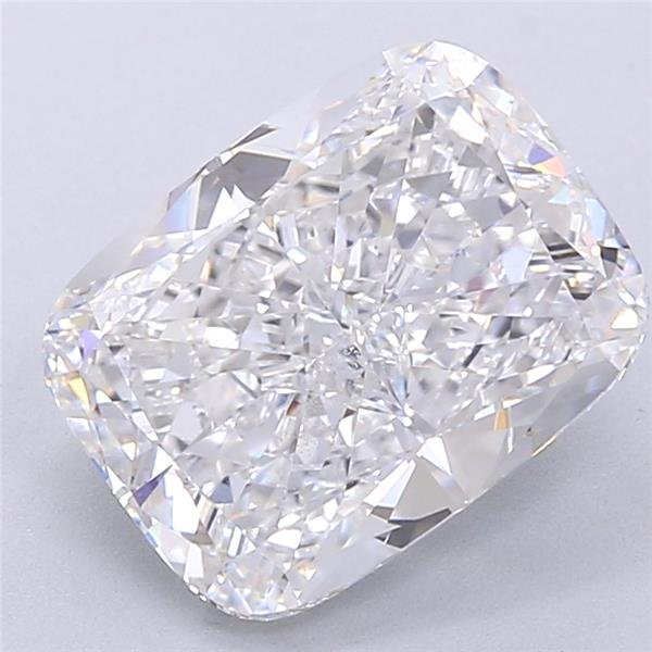 5.02ct E VVS2 Very Good Cut Cushion Lab Grown Diamond