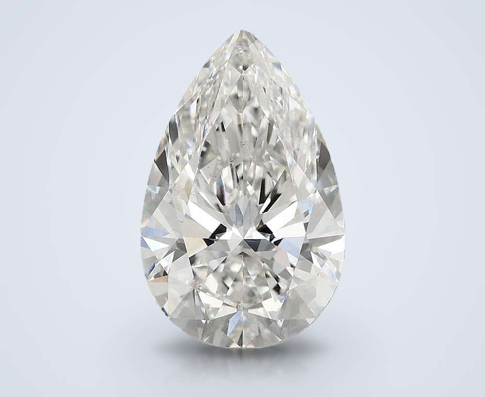 4.10 Carat Pear Lab Diamond