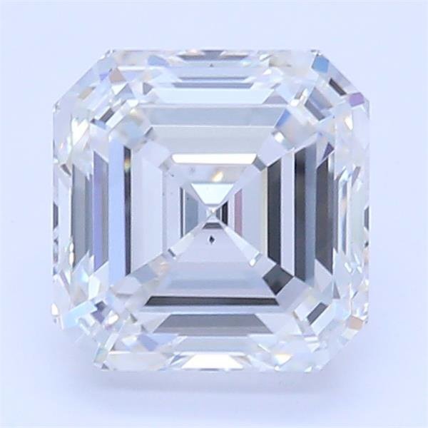 0.71ct G VS2 Rare Carat Ideal Cut Asscher Lab Grown Diamond