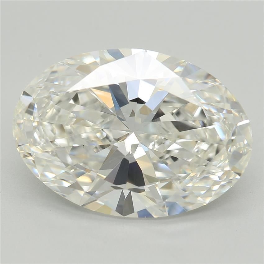 5.04ct F VS1 Very Good Cut Oval Lab Grown Diamond