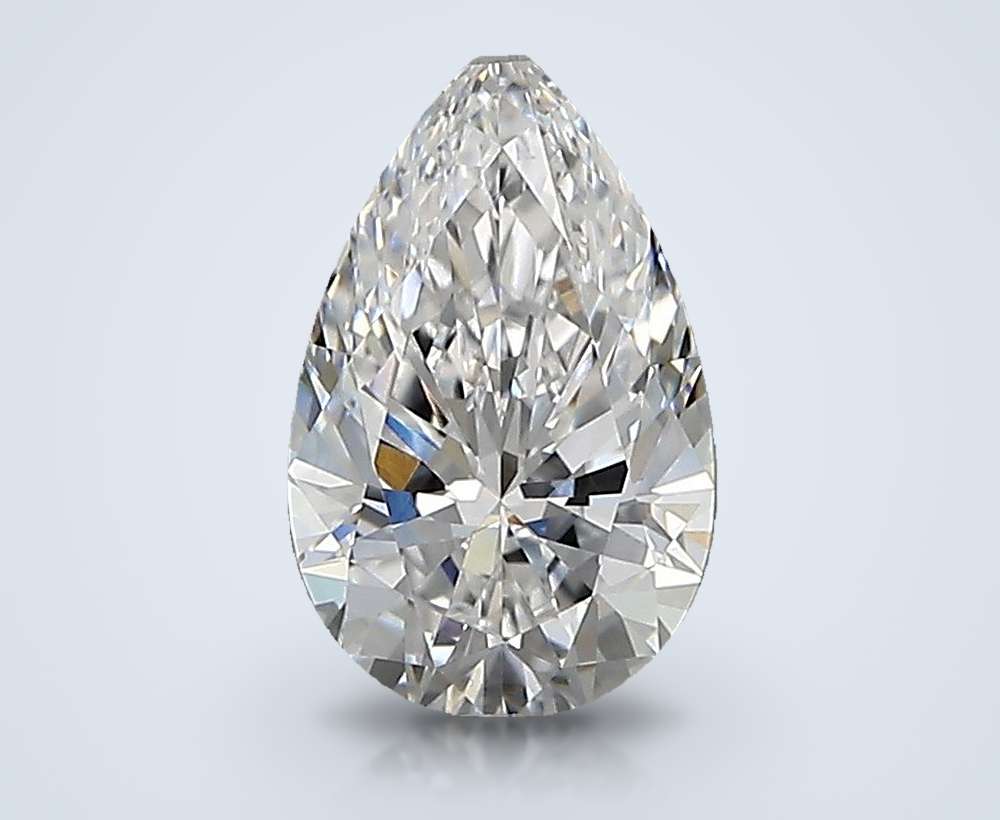 1.00 Carat Pear Lab Diamond