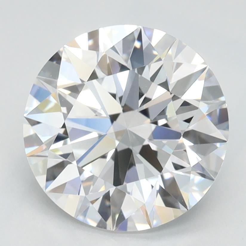 2.09ct D VVS1 Rare Carat Ideal Cut Round Lab Grown Diamond