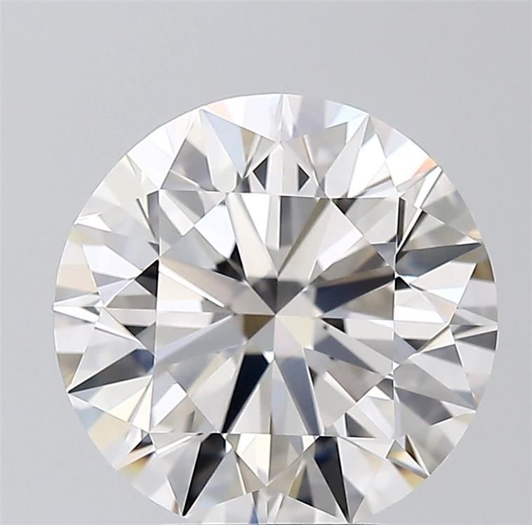 4.50ct K IF Rare Carat Ideal Cut Round Diamond