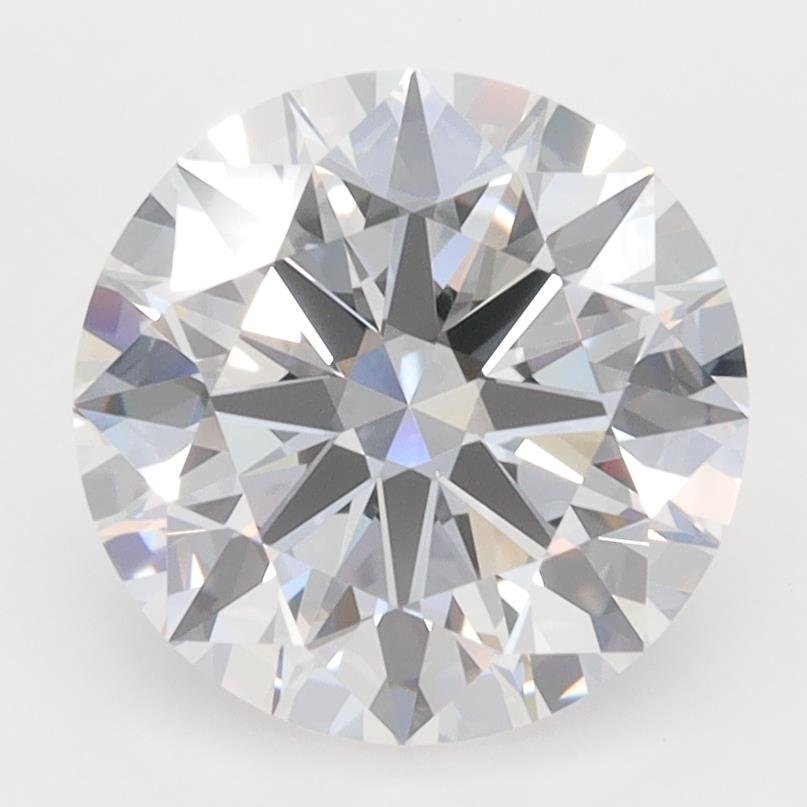 3.04ct F VVS1 Rare Carat Ideal Cut Round Lab Grown Diamond