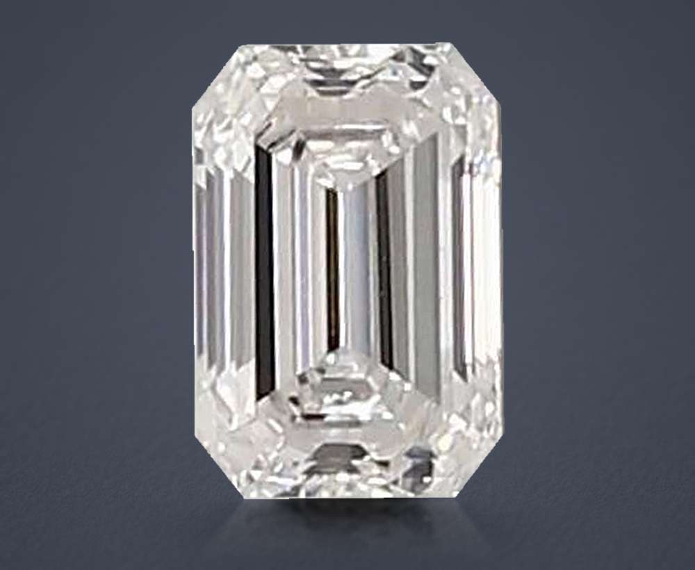 0.48 Carat Emerald Lab Diamond