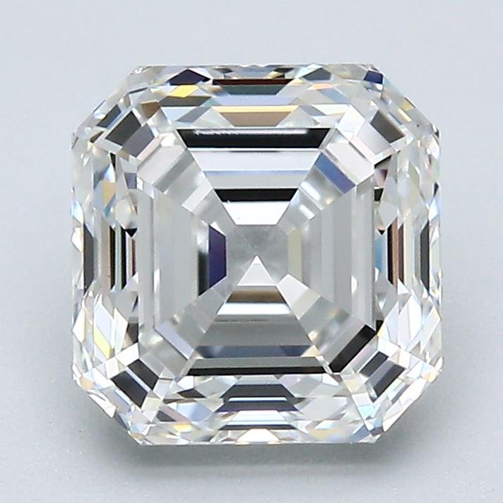 2.46ct G VS1 Rare Carat Ideal Cut Asscher Diamond