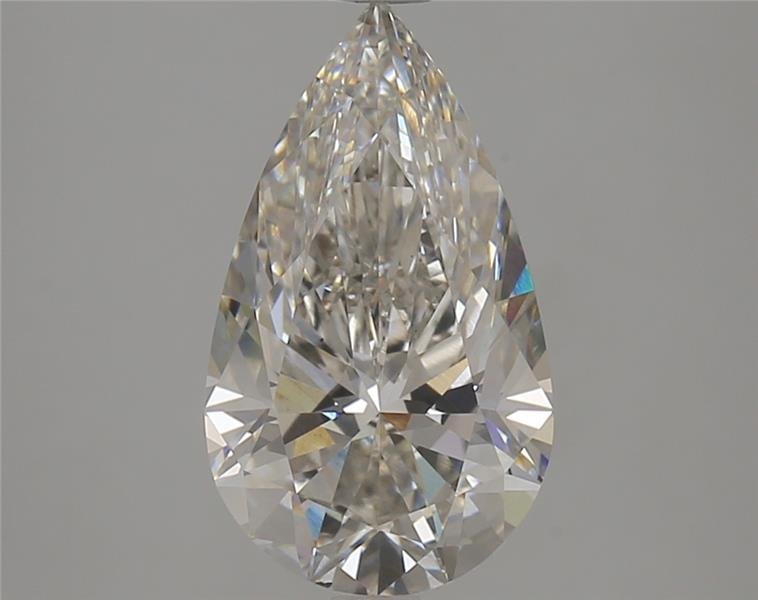 3.20ct J VS1 Rare Carat Ideal Cut Pear Lab Grown Diamond