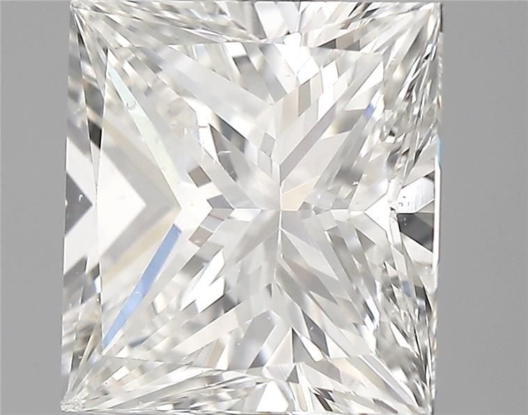 3.37ct G SI1 Very Good Cut Princess Diamond