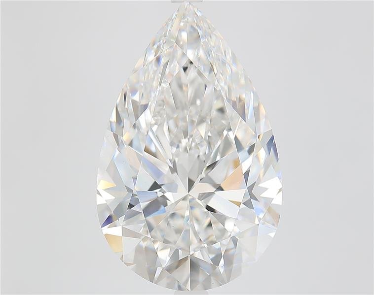 10.33ct E VS1 Rare Carat Ideal Cut Pear Lab Grown Diamond