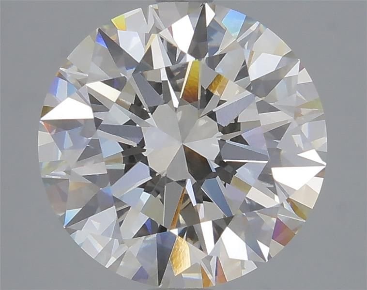 4.17ct H VVS2 Excellent Cut Round Lab Grown Diamond