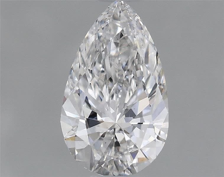 0.55ct D VS2 Very Good Cut Pear Lab Grown Diamond