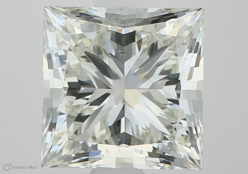 1.54ct K SI1 Rare Carat Ideal Cut Princess Diamond