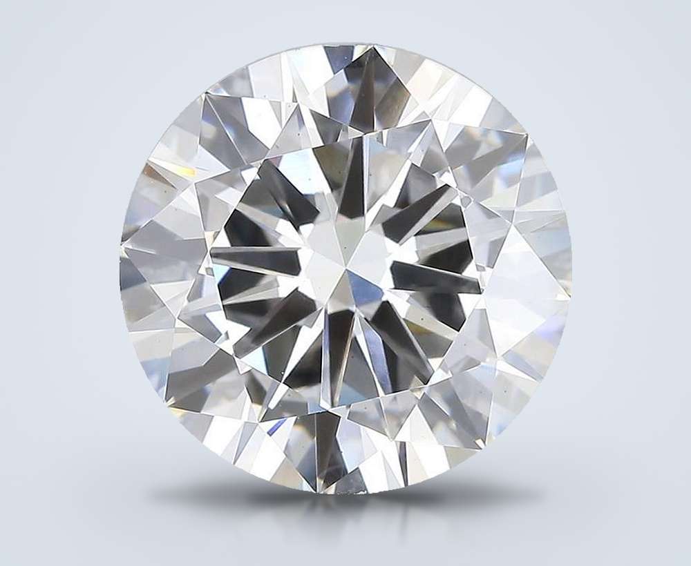8.05 Carat Round Lab Diamond